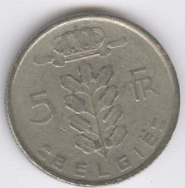 Bélgica 5 Francs de 1950 (Belgie)