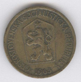 Checoslovaquia 1 Koruna de 1963