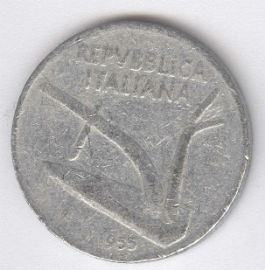 Italia 10 Lire de 1955