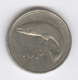 Irlanda 10 Pence de 1993