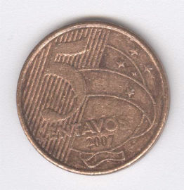 Brasil 5 Centavos de 2007