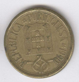 Portugal 10 Escudos de 1990
