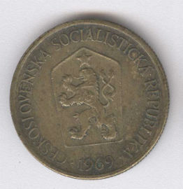 Checoslovaquia 1 Koruna de 1969