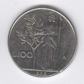 Italia 100 Lire de 1986