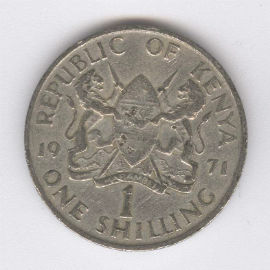 Kenia 1 Shilling de 1971