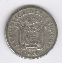 Ecuador 1 Sucre de 1946