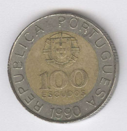 Portugal 100 Escudos de 1990