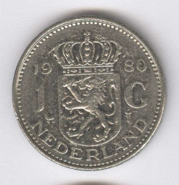 Holanda 1 Gulden de 1980