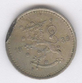 Finlandia 50 Pennia de 1935