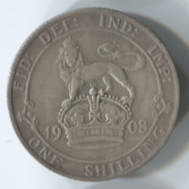 Inglaterra 1 Shilling de 1908