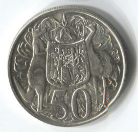 Australia 50 Cents de 1966