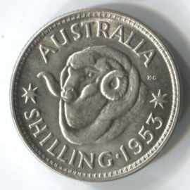 Australia 1 Shilling de 1953