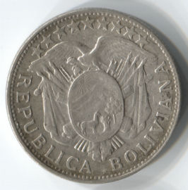 Bolivia 50 Centavos de 1905 (PTS-AB)
