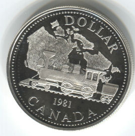 Canadá 1 Dólar de 1981