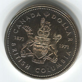Canadá 1 Dólar de 1971