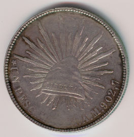 Mexico 1 Peso de 1901 (Mo AM)