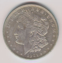 Estados Unidos 1 Dollar de 1921 (D)