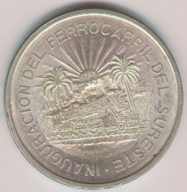 Mexico 5 Pesos de 1950