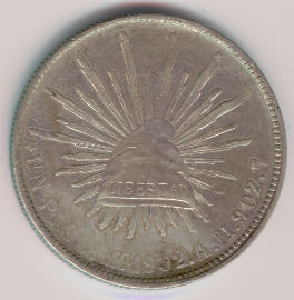 Mexico 1 Peso de 1902 (Mo AM)