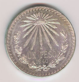 Mexico 1 Peso de 1940