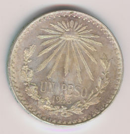 Mexico 1 Peso de 1943
