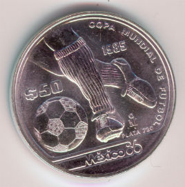 Mexico 50 Pesos de 1985