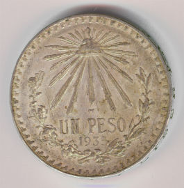 Mexico 1 Peso de 1935