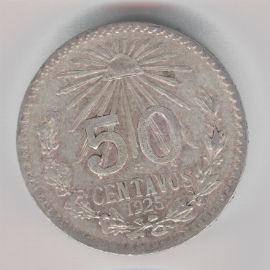 Mexico 50 Centavos de 1925