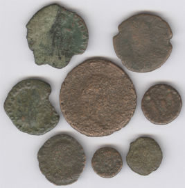 Lote Monedas Romanas de Bronce #11   