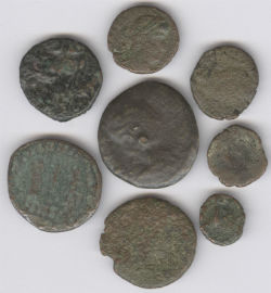 Lote Monedas Romanas de Bronce #13   