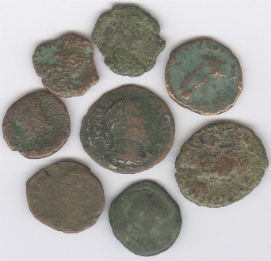 Lote Monedas Romanas de Bronce #15   