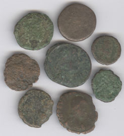 Lote Monedas Romanas de Bronce #18   
