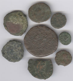 Lote Monedas Romanas de Bronce #21   