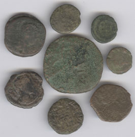 Lote Monedas Romanas de Bronce #22   