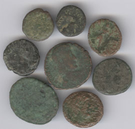 Lote Monedas Romanas de Bronce #23   