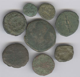 Lote Monedas Romanas de Bronce #24   